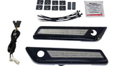 Custom Dynamics Saddlebag Led Latch Light - Smoke/Black